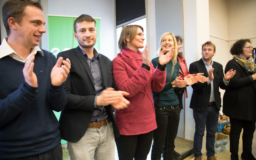 Elections fédérales et régionales 2019 –  Ecolo Brabant wallon a désigné ses têtes de liste